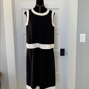 Armani Jeans black layered dress